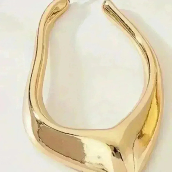 (2 for $12) Women's U-Shaped Earrings 14K Gold Plated Earrings Jewerly - Picture 6 of 8